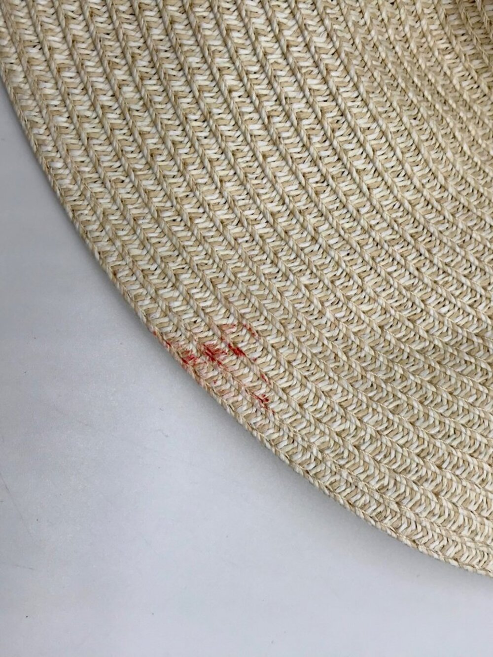 Giani Bernini Ivory And Tan Adjustable Sun Hat With Ribbon - Picture 9 of 11